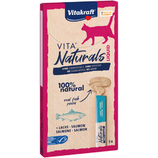 Vitakraft Vita Naturals Liquid Snack Salmon 5 × 15 g
